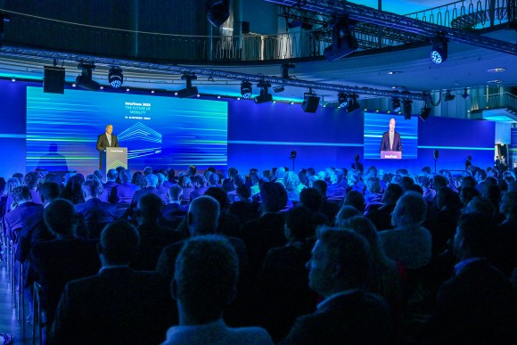 Eröffnungsfeier zur InnoTrans 2026 Redner Dirk Hoffmann Geschäftsführer Messe Berlin GmbH