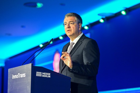 Eröffnung zur InnoTrans 2026: Apostolos Tzitzikostas, EU Kommissar für nachhaltigen Verkehr und Tourismus