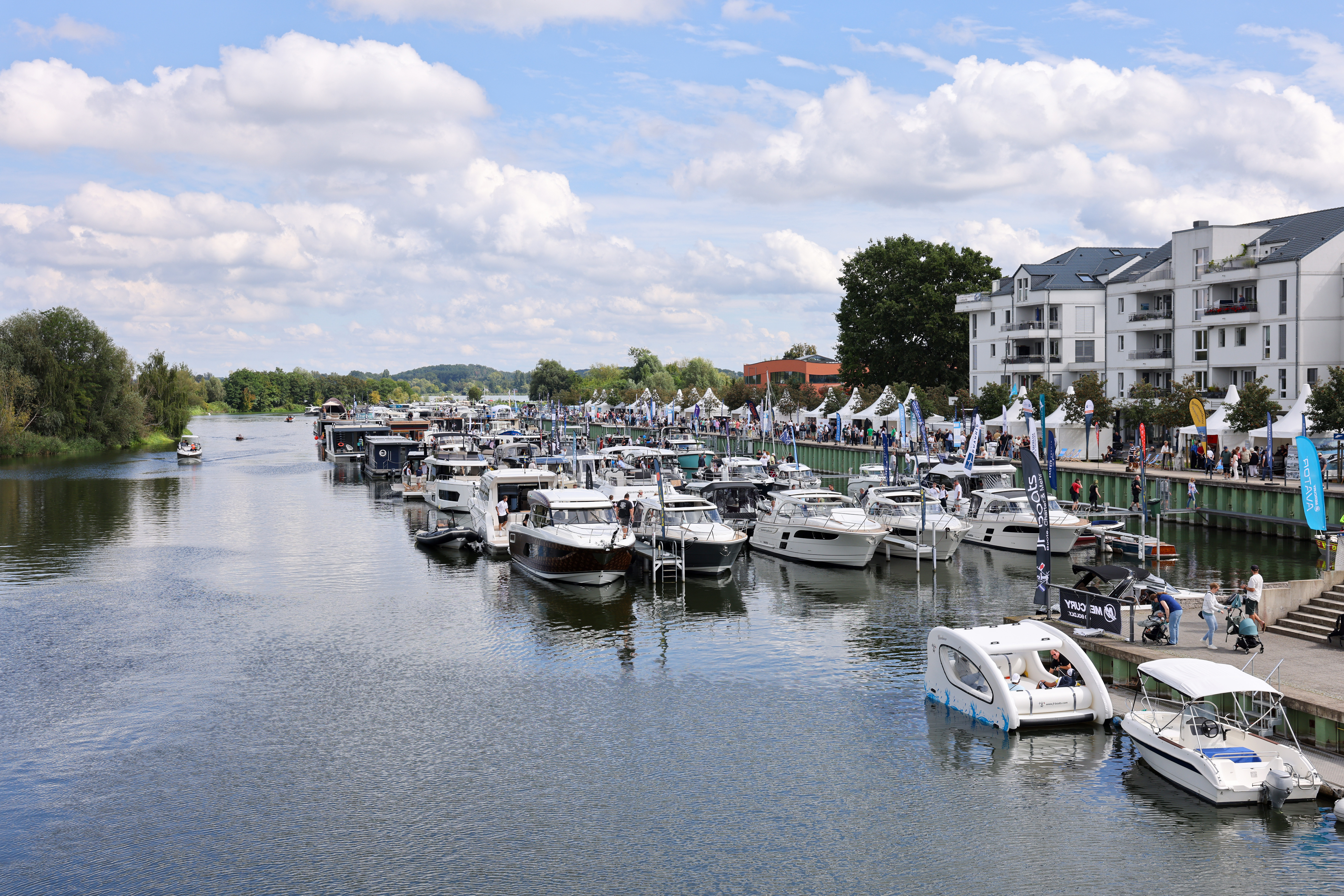 Outdoor-Boatshow der BOOT & FUN
