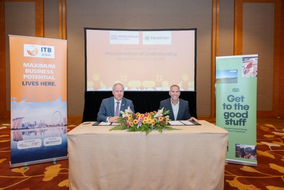 Messe Berlin (Singapore) has also signed a Memorandum of Understanding with the Singapore Tourism Board to deepen their collaboration for ITB Asia from 2026 to 2028. 