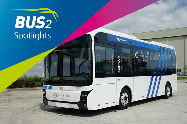 Compact electric bus with a modular design - BUS2BUS